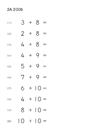 公文教材2aの算数レベルを調査 小さいうちから計算力をつけよう Shufuの本棚