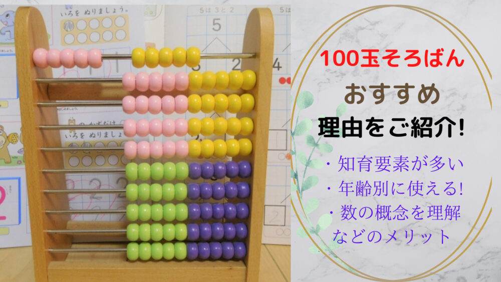 100玉そろばんおすすめする理由は知育要素の多さ!使い方や選び方も解説 | shufuの本棚